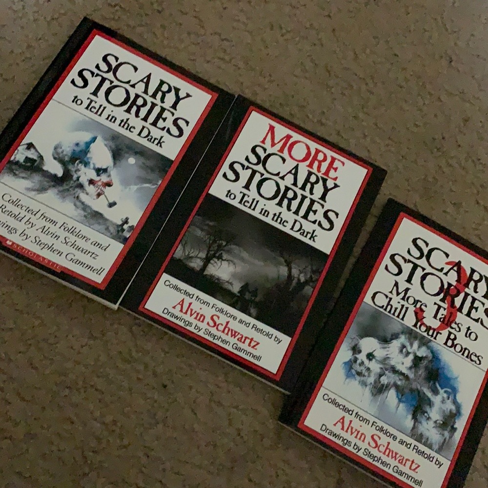 Scary Stories to Tell in the Dark Paperback Set